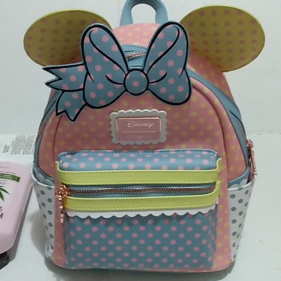 Minnie pastel color loungefly nwt - Picture 2 of 7